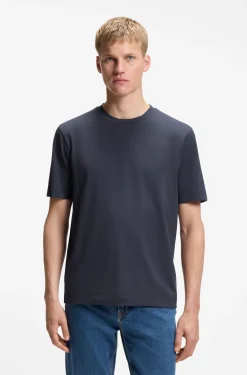 Relaxed-fit T-shirt with a layered logo print