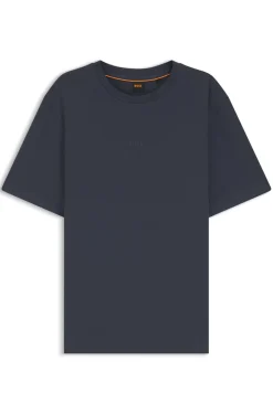 Relaxed-fit T-shirt with a layered logo print