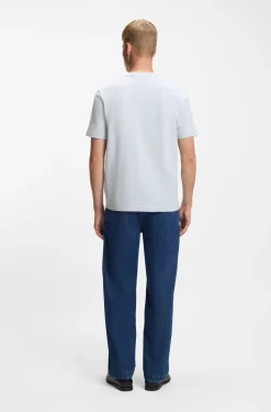 Relaxed-fit T-shirt with a layered logo print