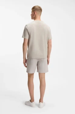 Relaxed-fit T-shirt with a layered logo print