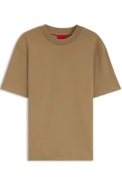 Relaxed-fit T-shirt with central logo detail