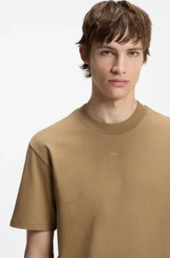Relaxed-fit T-shirt with central logo detail