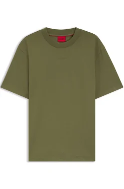 Relaxed-fit T-shirt with central logo detail
