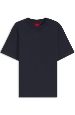 Relaxed-fit T-shirt with central logo detail