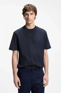Relaxed-fit T-shirt with central logo detail