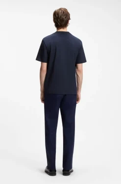 Relaxed-fit T-shirt with central logo detail
