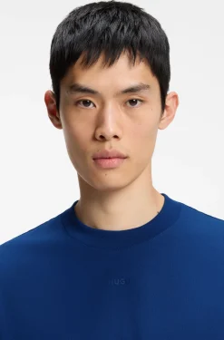Relaxed-fit T-shirt with central logo detail