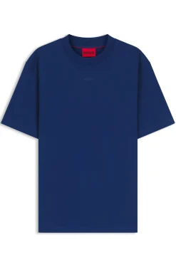 Relaxed-fit T-shirt with central logo detail