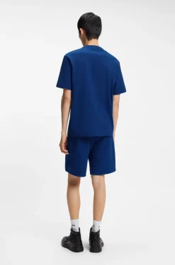 Relaxed-fit T-shirt with central logo detail