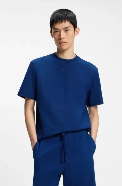 Relaxed-fit T-shirt with central logo detail
