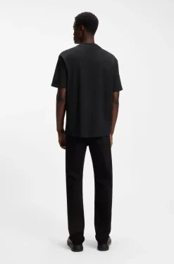 Relaxed-fit T-shirt with central logo detail