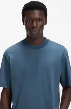 Relaxed-fit T-shirt with central logo detail