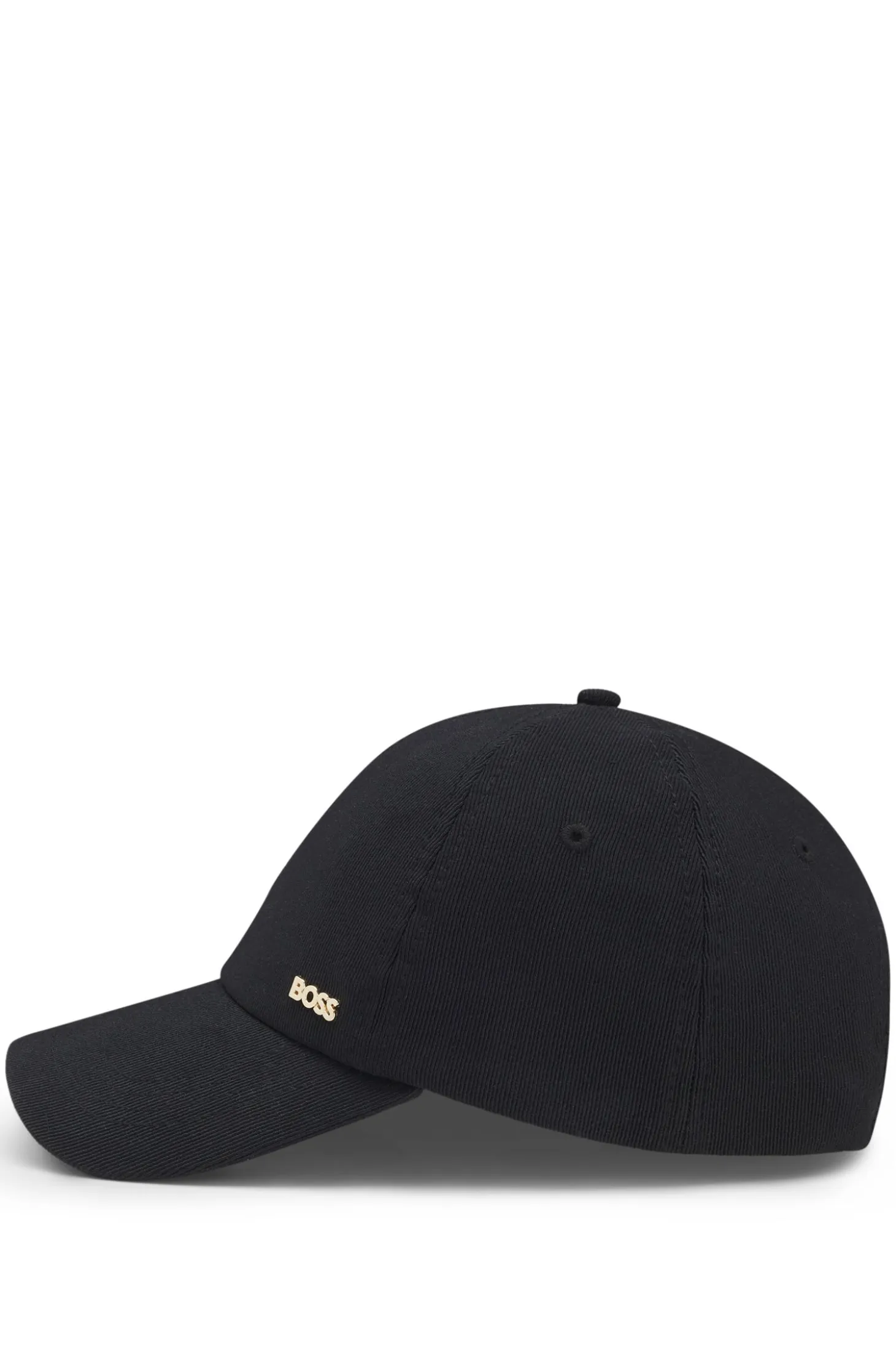Ribbed Corduroy Cap with Adjustable Buckle