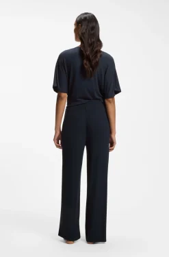 Ribbed-jersey pyjama bottoms with Double B monogram