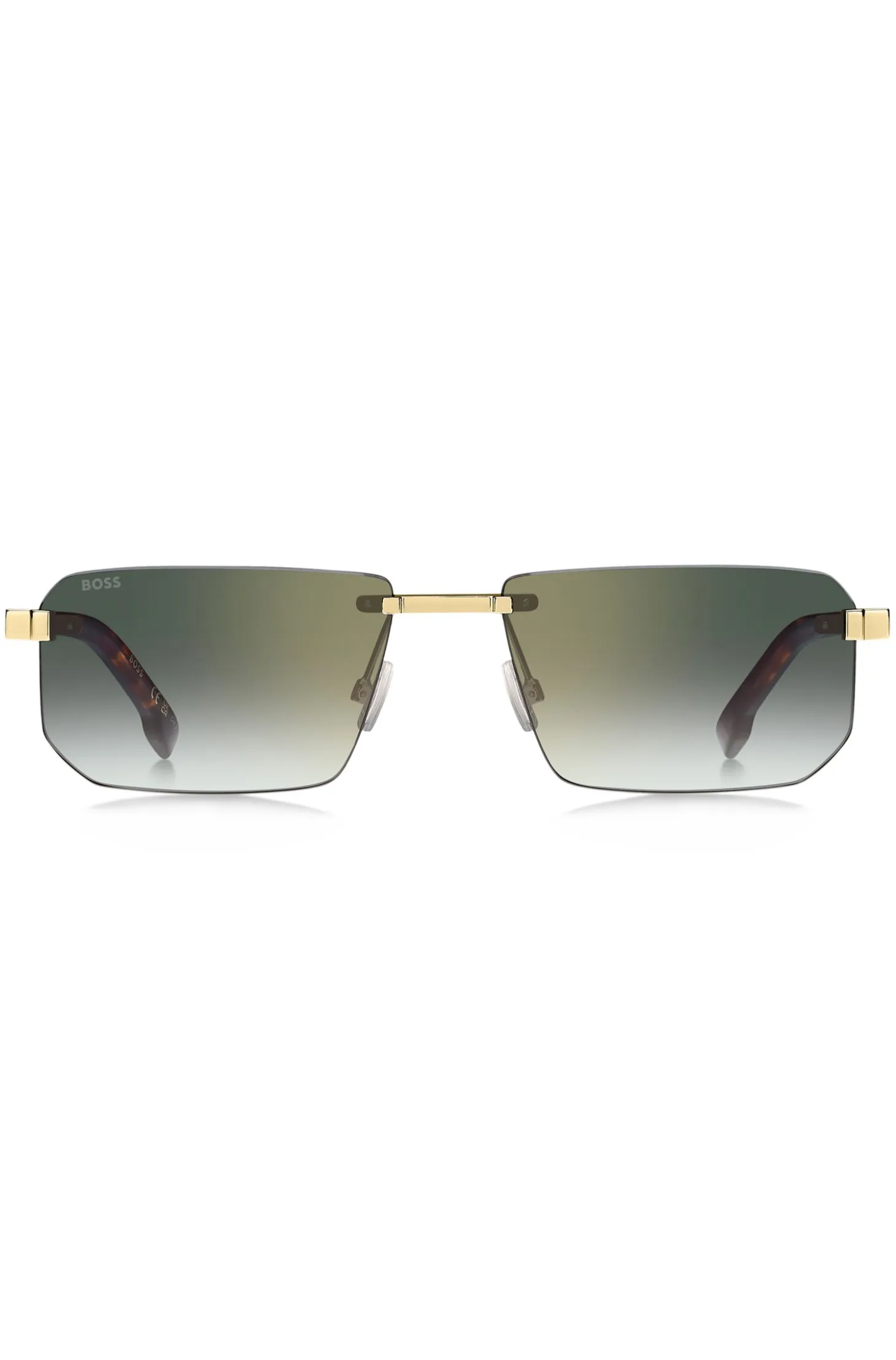 Rimless sunglasses with Double B monogram