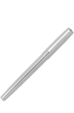 Rollerball pen in brass with chrome plating