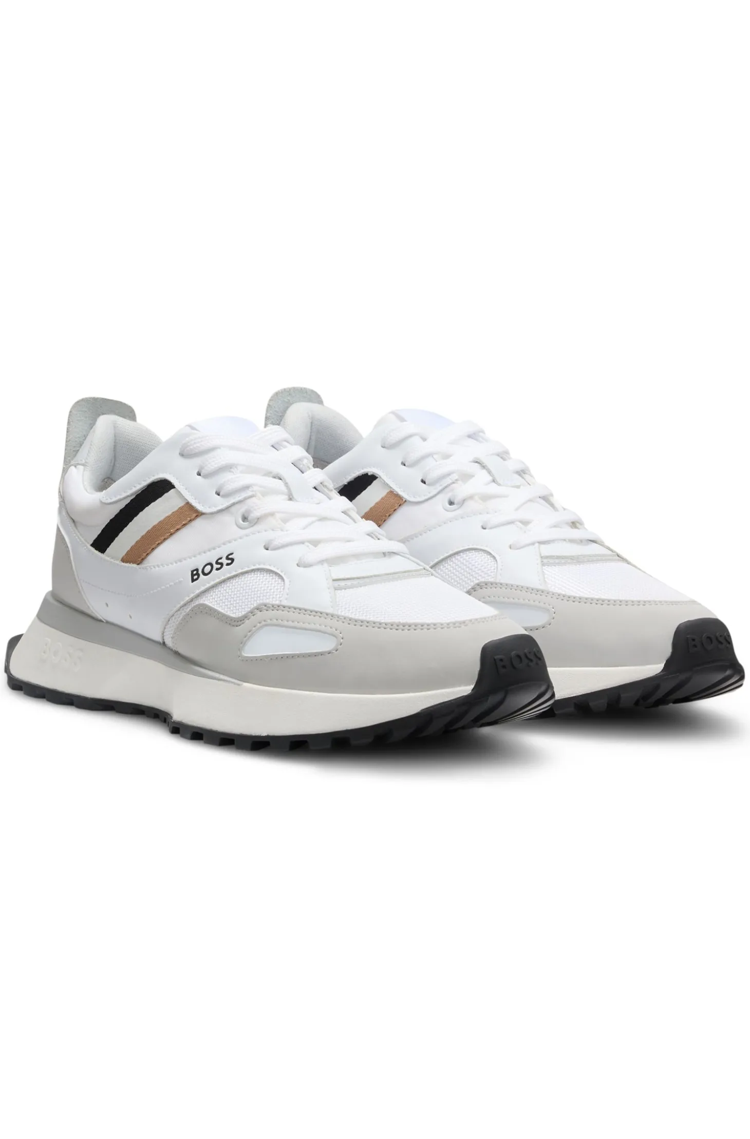 Running-style trainers with EVA-rubber outsole