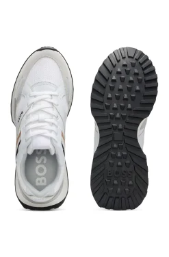 Running-style trainers with EVA-rubber outsole