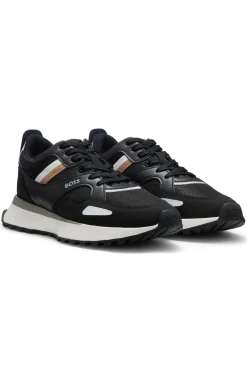 Running-style trainers with EVA-rubber outsole