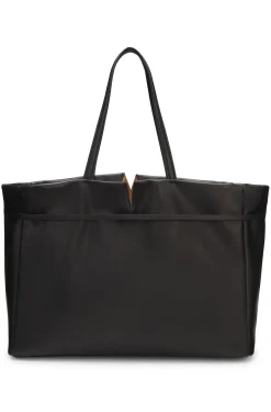 Runway BOSS Revers tote bag in leather