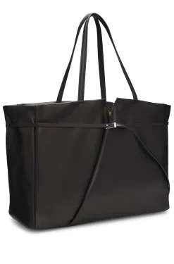 Runway BOSS Revers tote bag in leather