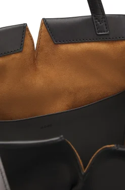 Runway BOSS Revers tote bag in leather