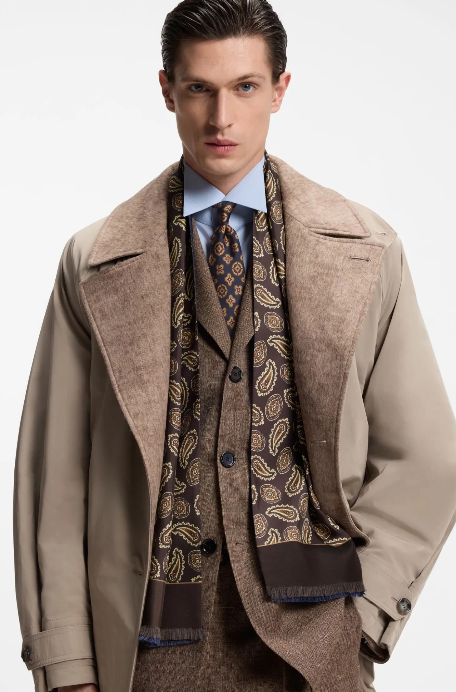 Runway neckwear gift set in silk
