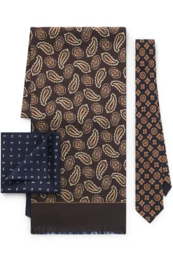Runway neckwear gift set in silk