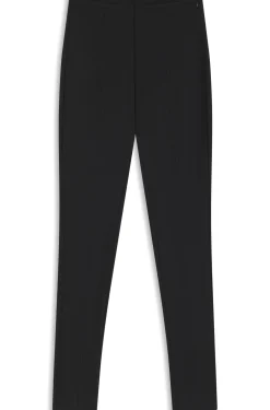 Seam-detail leggings in Punto Milano jersey