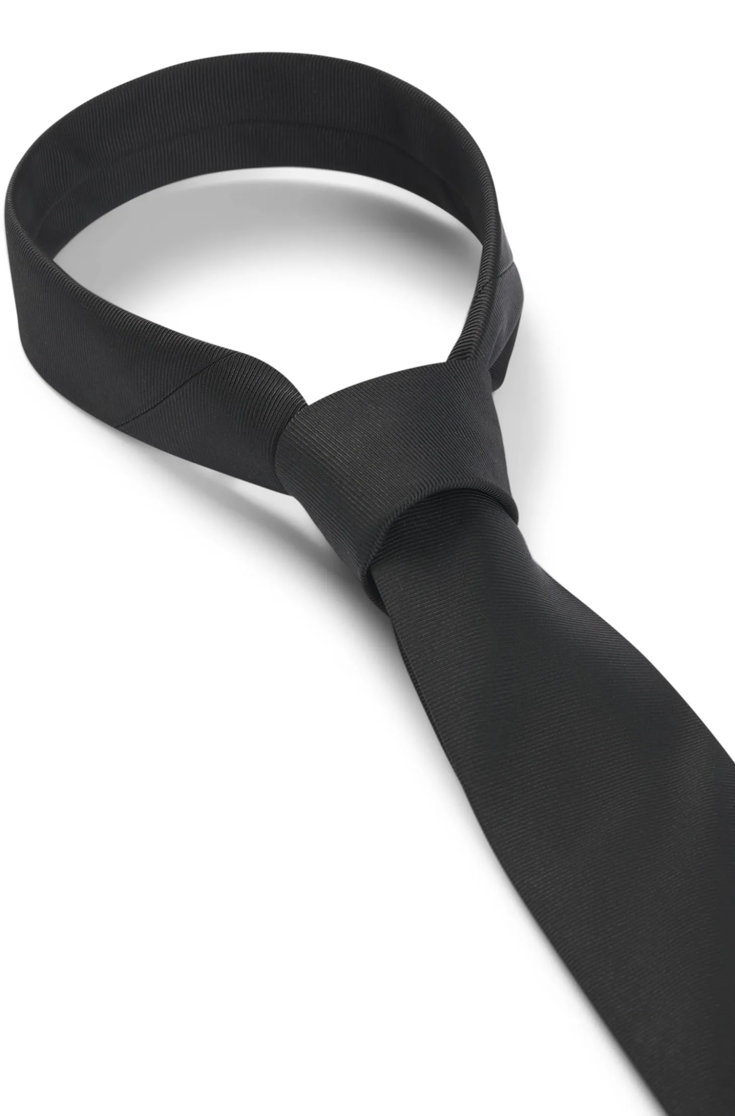 Silk-blend tie with jacquard weave