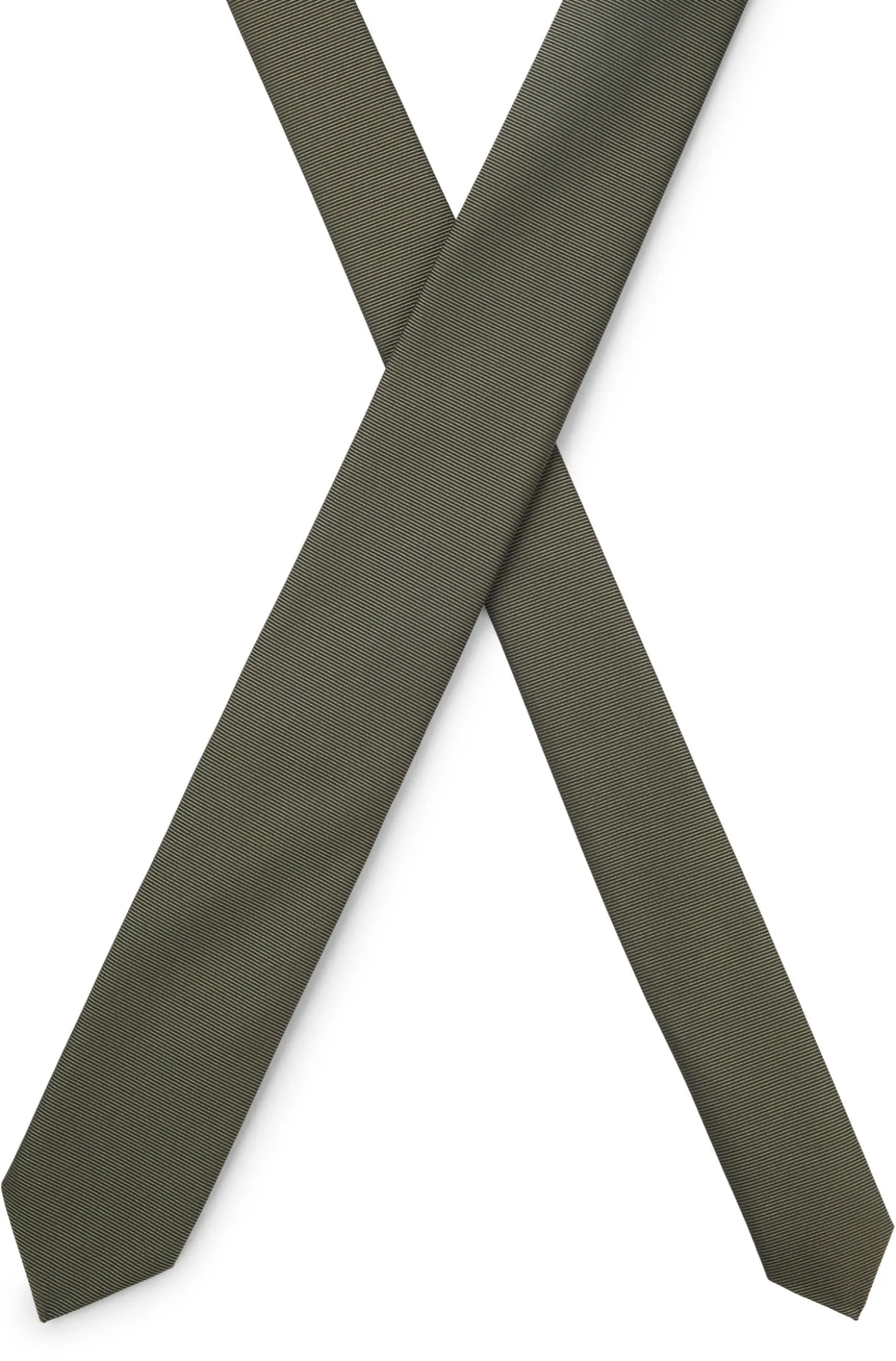 Silk-blend tie with jacquard weave
