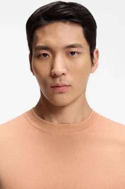 Silk knit T-shirt