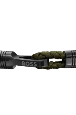 Sleek bracelet with polished hardware details