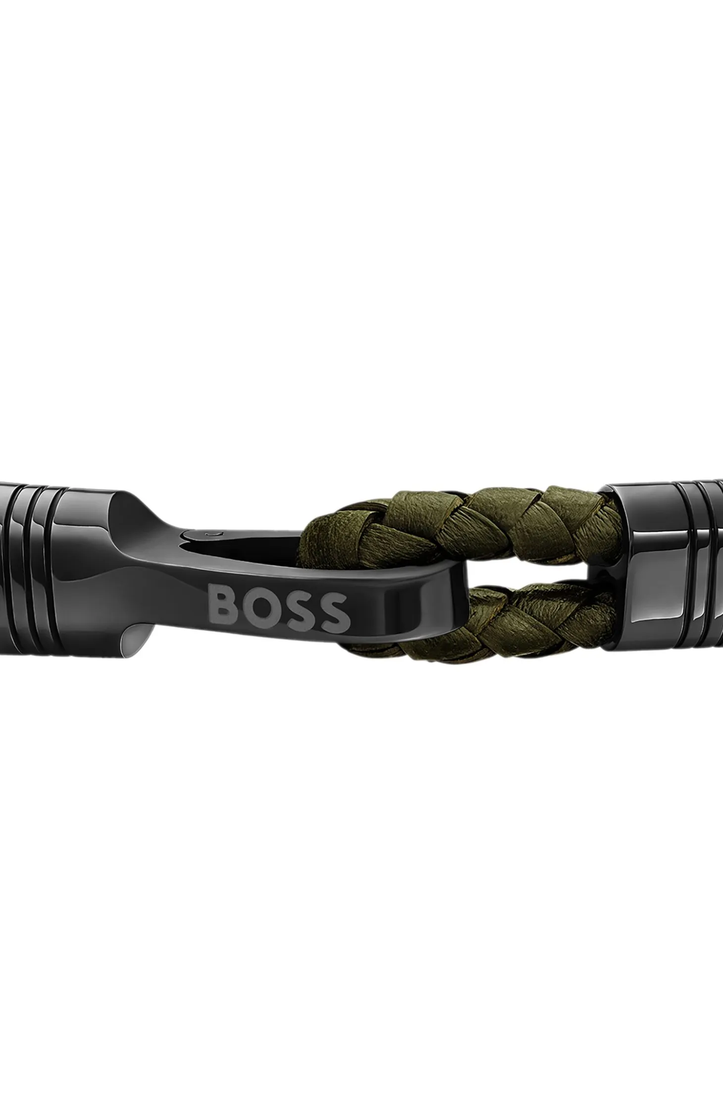 Sleek bracelet with polished hardware details