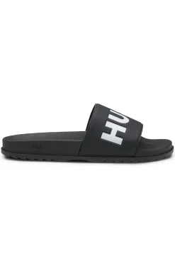 Slides with logo strap