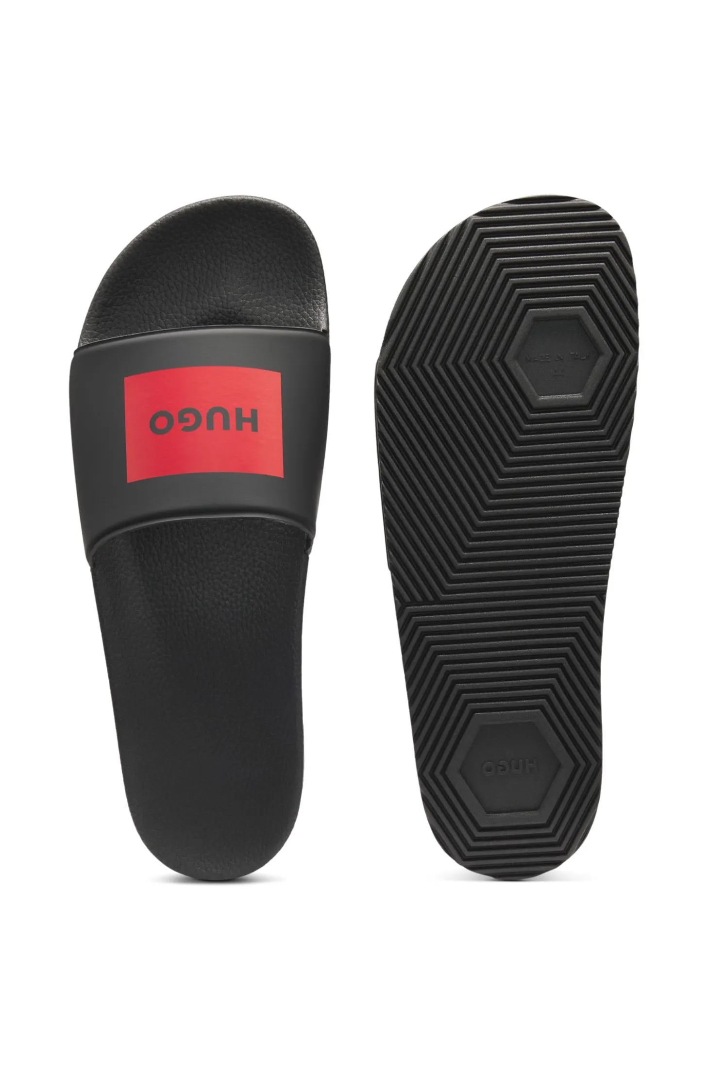 Slides with logo strap