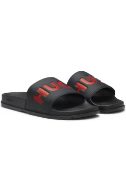Slides with logo strap