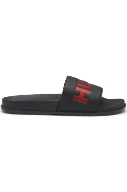 Slides with logo strap