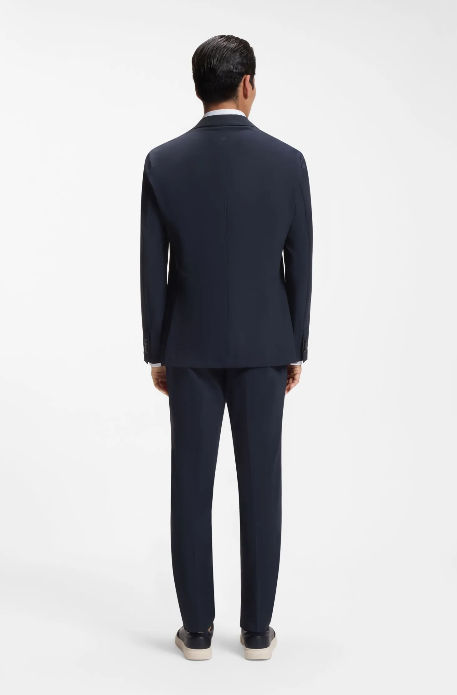 Slim-fit blazer in performance stretch fabric