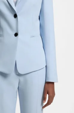 Slim-fit blazer in stretch material