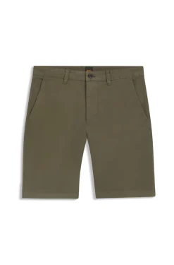 Slim-fit chino shorts in stretch cotton