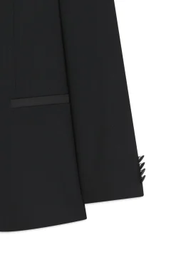 Slim-fit evening suit in stretch twill