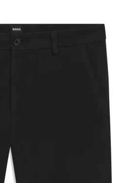 Slim-fit heritage trousers in stretch cotton