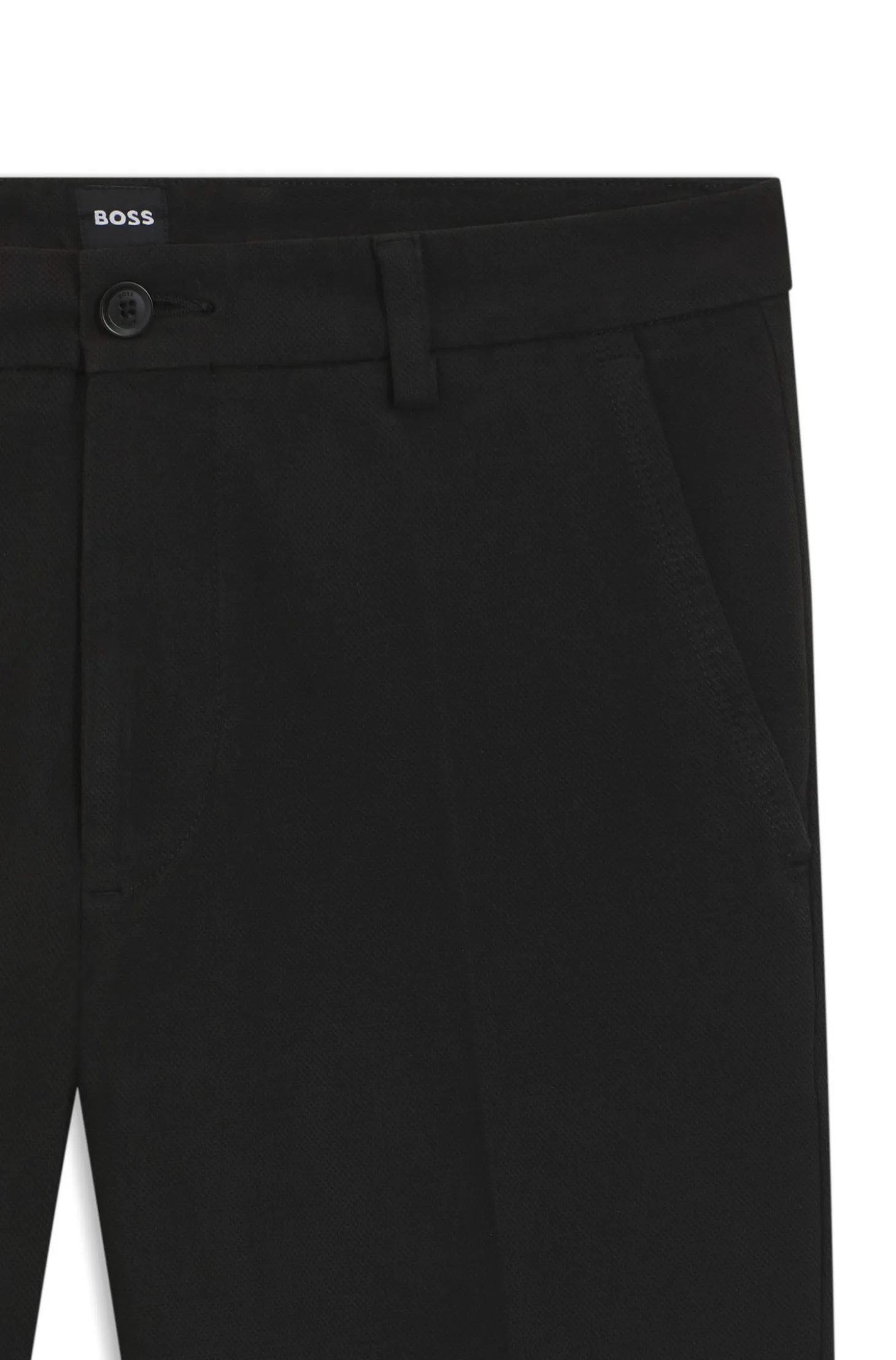 Slim-fit heritage trousers in stretch cotton