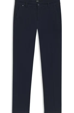 Slim-fit heritage trousers in stretch cotton