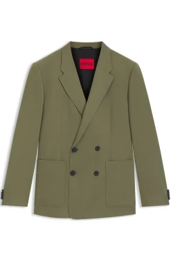 Slim-fit jacket in stretch ripstop