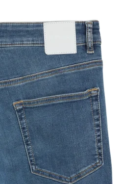 Slim-fit jeans in blue soft-motion denim