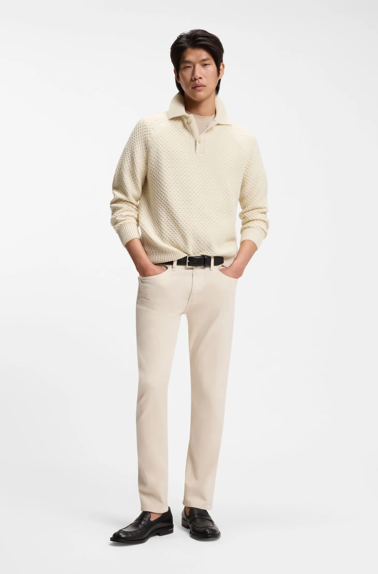 Slim-fit jeans in comfort-stretch denim