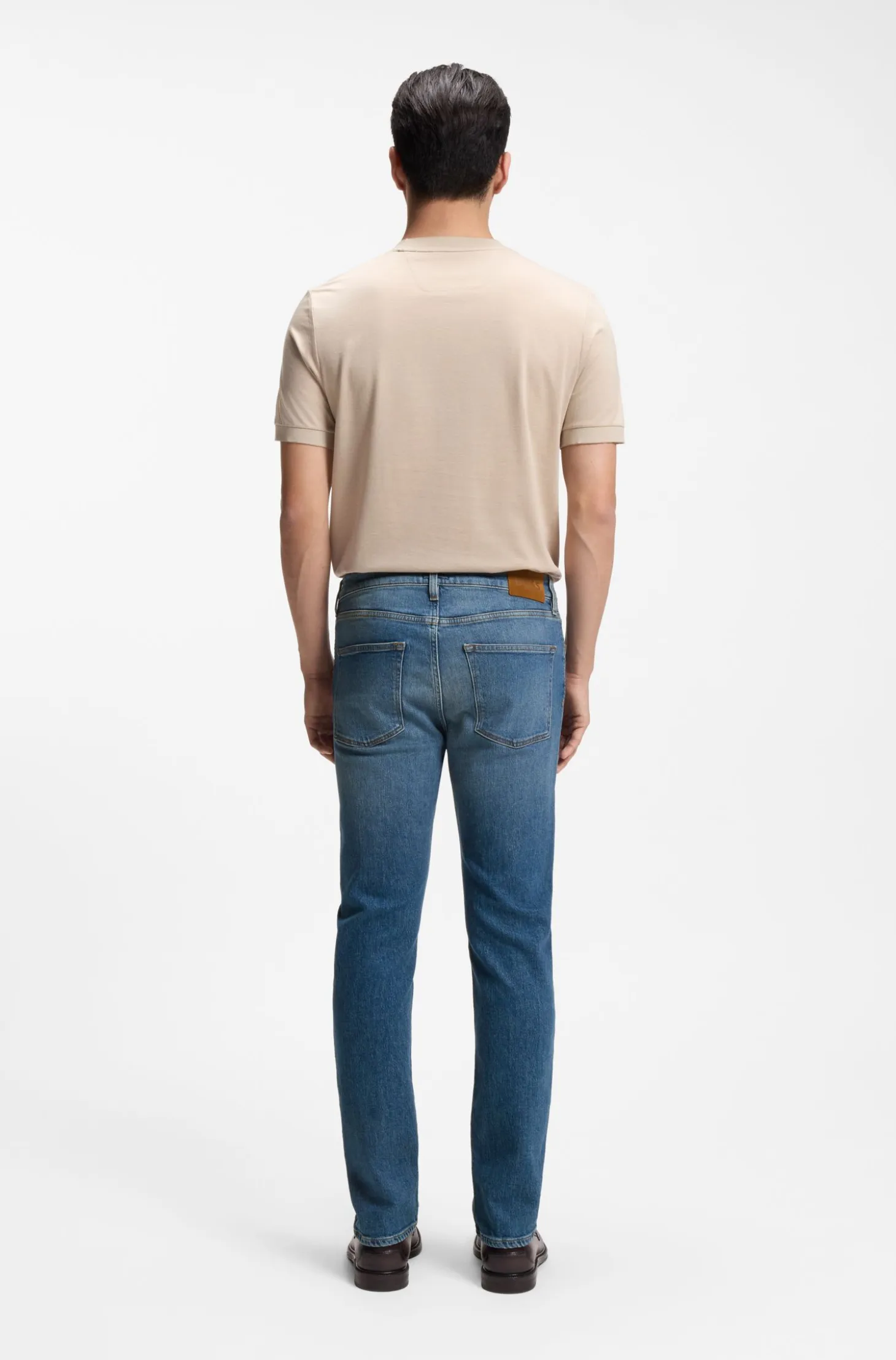 Slim-fit jeans in soft stretch denim