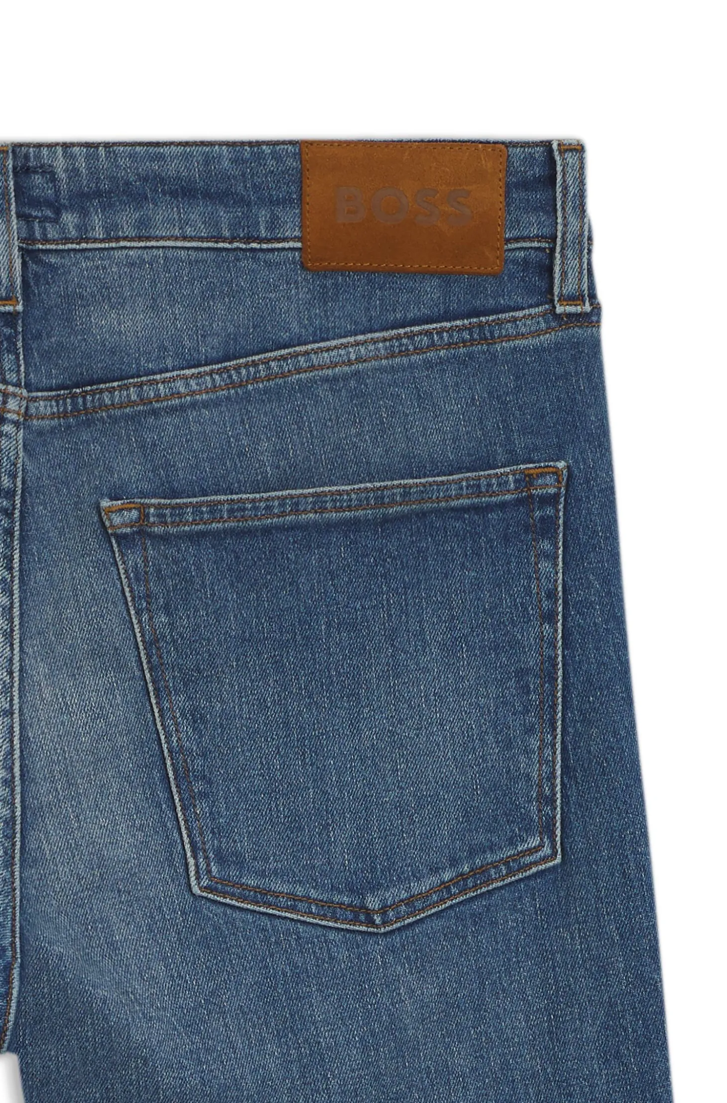 Slim-fit jeans in soft stretch denim
